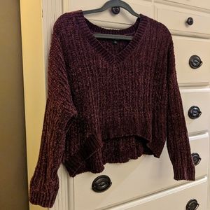 Burgundy Sweater